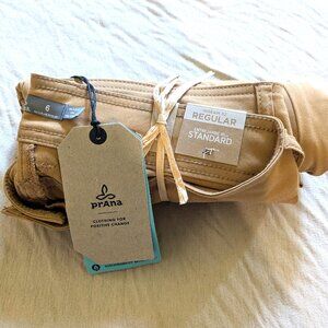 Prana Halle Hiking Women's Pants Size 6 NEW NWT Active Performance Earthbound